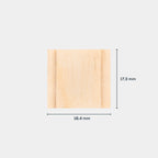 Holz Blitzschuhabdeckung 2er Set - Nordkit